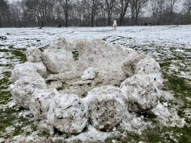 Iglu Installation, unknown artist