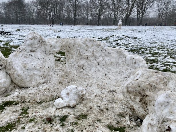 Detail from Iglu Installation, unknown artist
